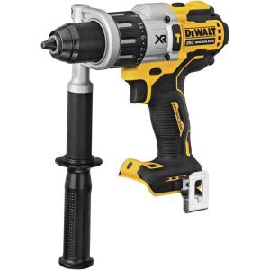 imageDEWALT 20V MAX XR Brushless LithiumIon Cordless Hammer Drill with POWER DETECT Tool Only DCD998B Yellow Renewed