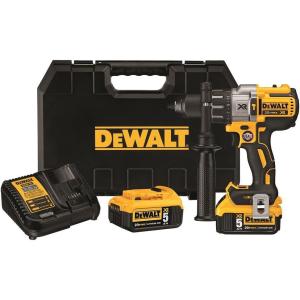 imageDEWALT 20V MAX XR Hammer Drill Kit Brushless 3Speed Cordless DCD996P2Hammer Drill Kit Only