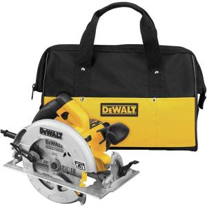 imageDEWALT Circular Saw 714 inch Pivoting with up to 57 Degree Bevel Corded DWE575SB
