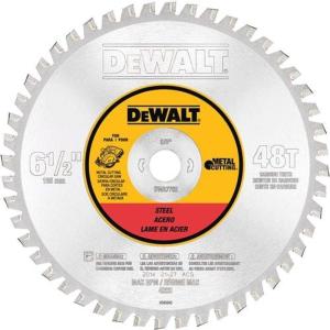 imageDEWALT Circular Saw Blade 7 14 Inch 48 Tooth Ferrous Metal Cutting DWA7766612Inch