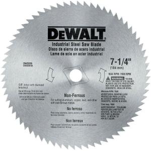 imageDEWALT Circular Saw Blade 7 14 Inch 68 Tooth Metal Cutting DW3329
