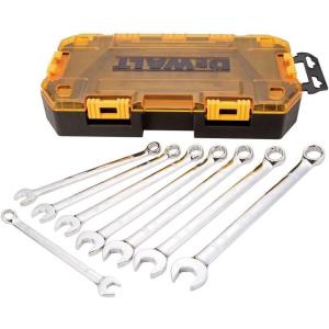 imageDEWALT Combination Wrench Set Metric 8Piece DWMT73810Metric wrench set