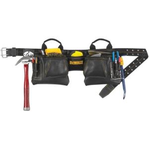 imageDEWALT DG5472 Carpenters Top Grain Leather Apron 12 Pocket12Pocket