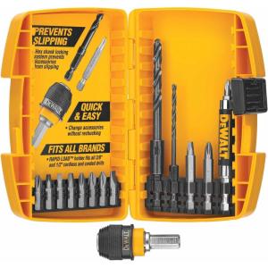 imageDEWALT DW2513 Rapid Load 15 Piece Drilling and Driving Set in Plastic Case