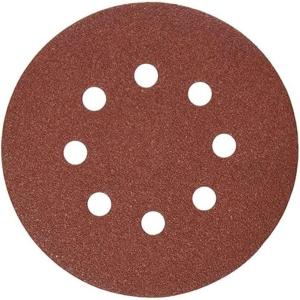 imageDEWALT DW4301 5Inch 8 Hole 80 Grit Hook and Loop Random Orbit Sandpaper 5Pack