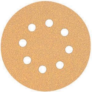 imageDEWALT DW4309 5Inch 8 Hole 80 Grit Hook and LoopRandom Orbit Sandpaper 25Pack150G  5Pack