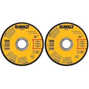 imageDEWALT DWA8051 Metal CutOff Wheel 412Inch X 045Inch X 78Inch1 Count Pack of 2