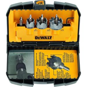 imageDEWALT DWACM1802 Metal Cut Carbide Holesaw Set 3 Piece