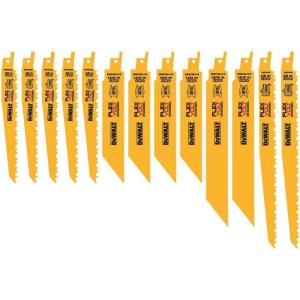 imageDEWALT DWAFV48SET FLEXVOLT Reciprocating Saw Blade Set 8 Piece13Piece