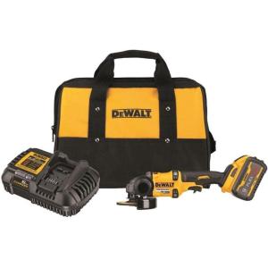 imageDEWALT FLEXVOLT 60V MAX Angle Grinder with Kickback Brake Kit 412Inch to 6Inch DCG418X1
