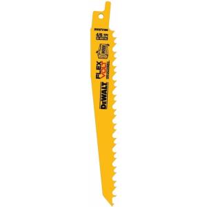 imageDEWALT FLEXVOLT Reciprocating Saw Blades 5Pack 6 6TPI Stainless Steel DWAFV4666