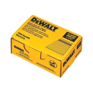 imageDEWALT Finish Nails 20Degree 114Inch 16GA 2000Pack DCA161252500 Count Pack of 1