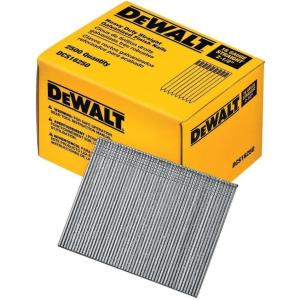 imageDEWALT Finish Nails 212Inch 16GA 2500Pack DCS16250