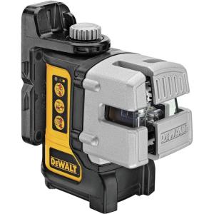 imageDEWALT Line Laser SelfLeveling Black 3Beam DW089KRed Line Laser