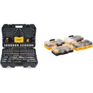 imageDEWALT Mechanics Tools Kit and Socket Set 168Piece DWMT73803168 PC