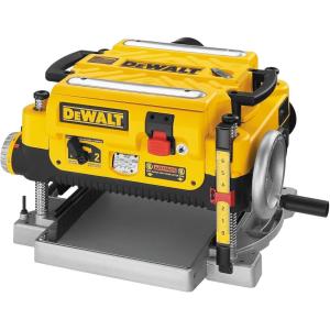 imageDEWALT Planer Thickness Planer 13Inch 3 Knife for Larger Cuts Two Speed 20000 RPM Motor Corded DW7352Speed Planer 13