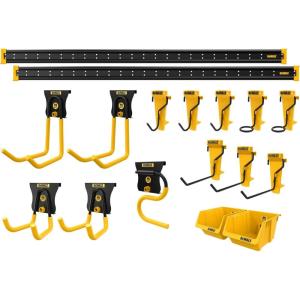 imageDEWALT Power Tool Organizer 10Piece Garage and Workshop Storage Part of the DEWALT Storage System Lineup DWST8282521 Piece Starter Kit
