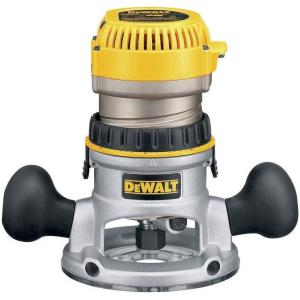 imageDEWALT Router Fixed Base 12Amp 24000 RPM Variable Speed Trigger 214HP Corded DW618