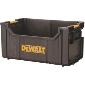 imageDEWALT Tool Box Storage Rack Tough System 440 lb Capacity Garage Storage System DWST08260Open Tote Case