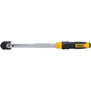 imageDEWALT Torque Wrench 38 inch Drive 20100 FTLB Micro Adjust DWMT7546338 Micrometer