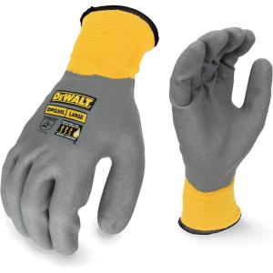 imageDEWALT UnisexAdult Dpg35 Full Dip Waterresistant Breathable Work GloveMulti
