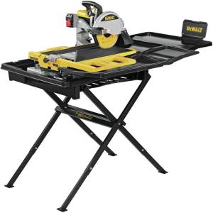 imageDEWALT Wet Tile Saw with Stand 10 Inch 15Amp 1220 MWO Corded D36000S10 Inch