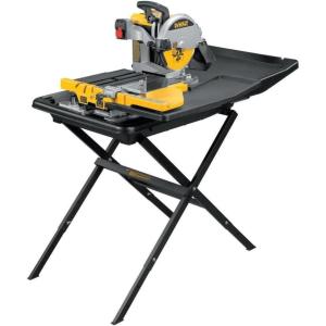 imageDEWALT Wet Tile Saw with Stand 10Inch Corded D24000SWet tile saw wstand