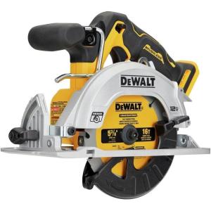imageDEWALT XTREME 12V MAX BRUSHLESS 538quot CIRCULAR SAW Tool Only DCS512BYellow