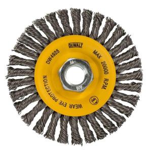 imageDeWalt Accessories DW4925 4x5811020 Wire WheelOne Size