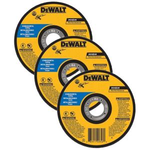 imageDeWalt DW8725S Cfree Thin Cutoff Wheel 6Inch x 045Inchx 78Inch1 Count Pack of 3