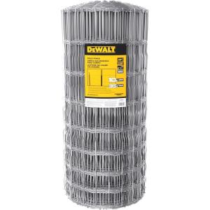 imageDeWalt Fence 47 in x 330 ft 11 Gauge Galvanized Steel Field Fence DXAFMT34812639 in