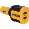 imageDEWALT Heavy Duty 24W USB Car Charger Adapter Cigarette Lighter Adapter USBA Charger Fast Charging Car Lighter USB Adapters Cell Phone Automobile Chargers for iPhone Samsung Galaxy iPad