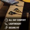 imageDEWALT Heavy Duty Wired Earphones with Microphone Jobsite Earbuds Wired 35mm WaterResistant 35mm Earbuds with Mic Connected Headphones for Outdoor Work355mm Headphones