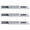 imageDEWALT  DW37705 Jigsaw Blades Thick Metal Cutting TShank 3Inch 14TPI 5Pack DW37705One Size