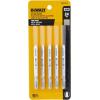 imageDEWALT  DW37705 Jigsaw Blades Thick Metal Cutting TShank 3Inch 14TPI 5Pack DW37705One Size