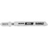 imageDEWALT  DW37705 Jigsaw Blades Thick Metal Cutting TShank 3Inch 14TPI 5Pack DW37705One Size