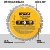 imageDEWALT 10Inch Miter Saw BladesTable Saw Blades 2Blade Combo 60Tooth ampamp 32Tooth Pack DW3106P5