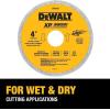 imageDEWALT 4in x 006in Ceramic Tile Bl Yellow