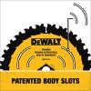 imageDEWALT Circular Saw Blade 7 14 Inch 60 Tooth Wood Cutting DWA171460B1010 Count Pack of 1