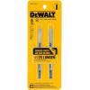 imageDEWALT DW3703H2 4Inch 6TPI Fast Clean High UShank Woodcutting Jig Saw Blade 2Pack2Pack