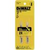 imageDEWALT DW3715H2 3Inch 12TPI Scrolling High Speed Steel UShank Woodcutting Jig Saw Blade 2Pack2Pack