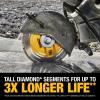 imageDEWALT DW4721T 12IN SEGMENTED XP ALL PURPOSE