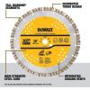 imageDEWALT DW4721T 12IN SEGMENTED XP ALL PURPOSE
