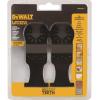 imageDEWALT DWA42502 Carbide Oscillating Blade 2 Pack 138quot