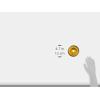 imageDEWALT Diamond Blade Dry or Wet Cutting Continuous Rim 78Inch Arbor 412Inch DW4701