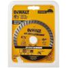 imageDEWALT Diamond Blade Dry or Wet Cutting Continuous Rim 78Inch Arbor 412Inch DW4701