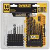 imageDEWALT Drill Bit Set 3Flats Shank14Piece 135 Degree Split Point for Plastic Wood and Metal DWA118414 piece set Pack of 1