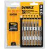 imageDEWALT Jigsaw Blades Set with Case TShank 10Piece DW3741C10Piece