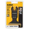 imageDEWALT Oscillating Tool Blade Titanium Nitride Coated General Purpose 212Inch DWA4281212