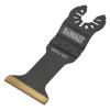imageDEWALT Oscillating Tool Blade for Wood with Nails Wide Titanium Nitride Coated DWA4204 BlackOne Size
